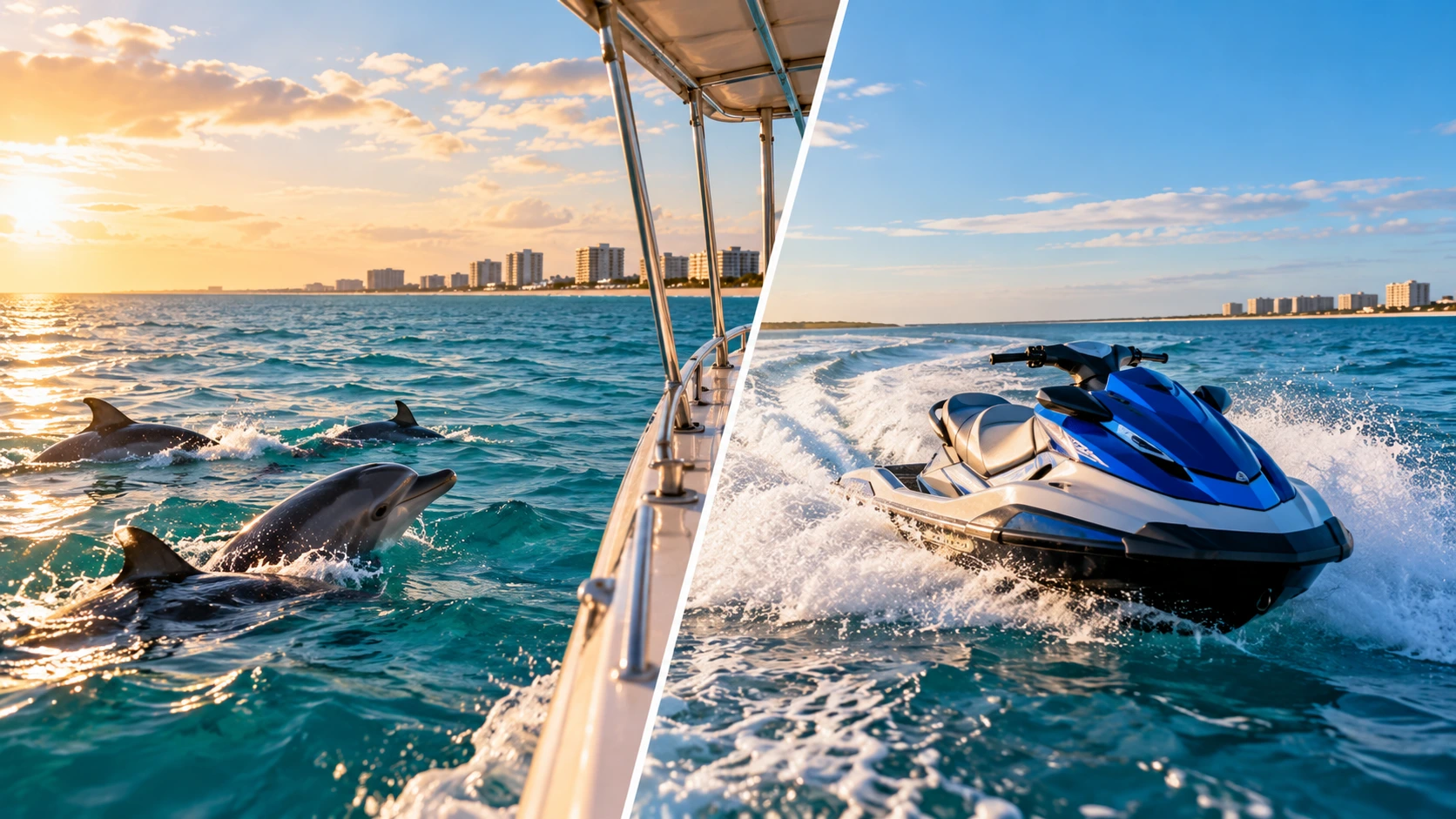 Dolphin Cruise vs. Jet Ski Rental in Orange Beach